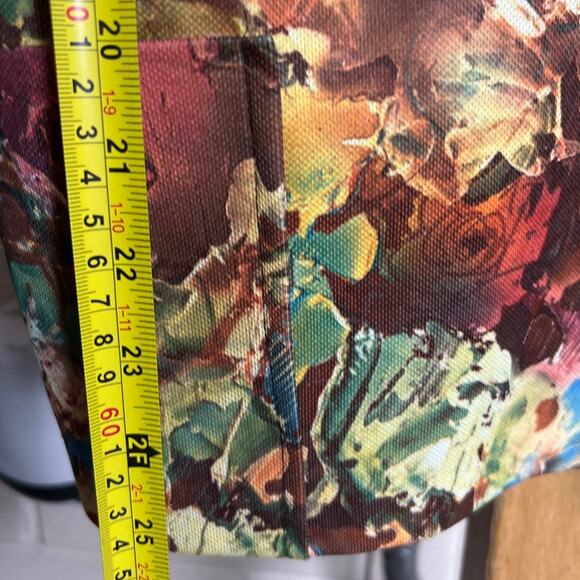 1960's John Abbott Floral AOP Pullover Women's Sweater Long Sleeve - Picture 3 of 6